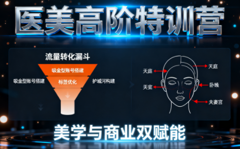 0-1000万医美高阶特训营课程-盈科项目资源网